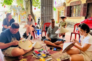 Hanoi: Wioski kadzideł i kapeluszy oraz Ninh Binh, wycieczka do Trang An