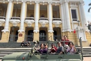 Hanoi: Half‑Day Jeep City Tour, Landmarks & Local Food