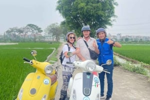 Hanoi Halfday Vespa Tour: Outskirts & History Co Loa Citadel
