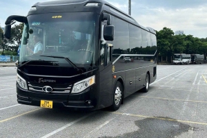 Hanoi: Bådtur i Halong-bugten med buffet, kajaksejlads og transport