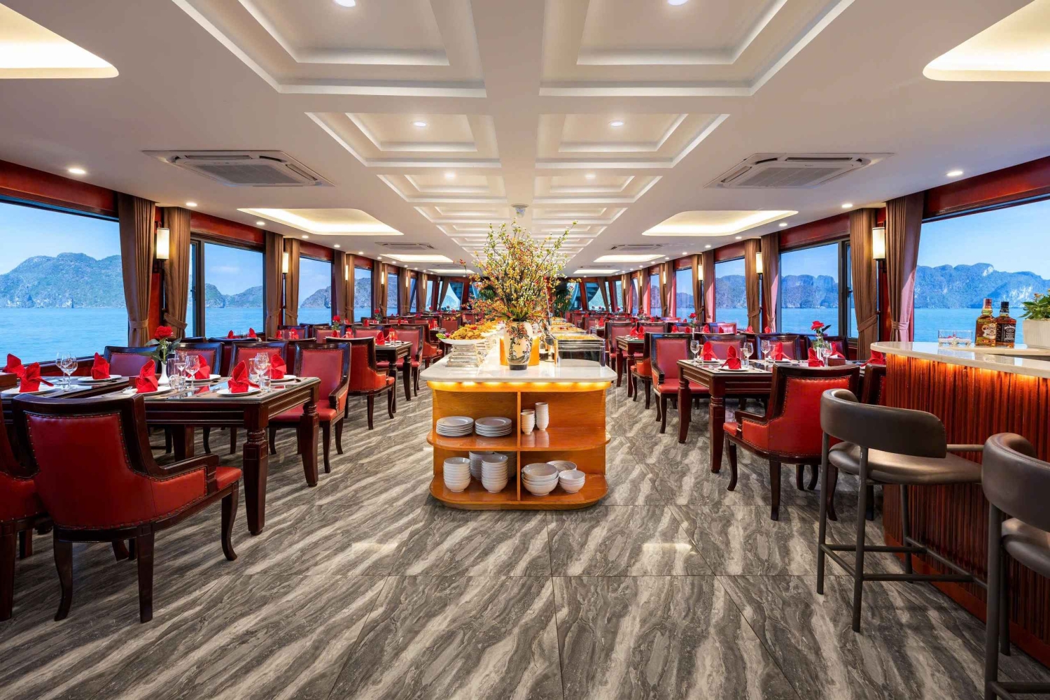 Hanoi: Halong Bay dagvullende tour met 5-sterren Diamond Cruise