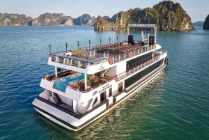 Hanoi: Halong Bay dagvullende tour met 5-sterren Diamond Cruise