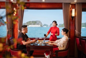 Hanoi: Halong Bay dagvullende tour met 5-sterren Diamond Cruise