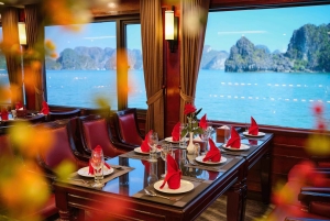 Hanoi: Halong Bay dagvullende tour met 5-sterren Diamond Cruise