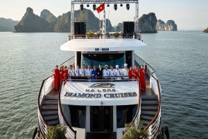 Hanoi: Halong Bay dagvullende tour met 5-sterren Diamond Cruise