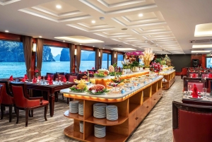 Hanoi: Halong Bay dagvullende tour met 5-sterren Diamond Cruise