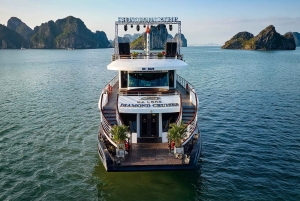 Hanoi: Halong Bay dagvullende tour met 5-sterren Diamond Cruise