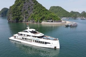 Hanoi: Halong Bay Luksus 5-stjernet krydstogt med jacuzzi og frokost