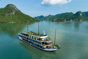 JadeSails — роскошный дневной круиз. Откройте для себя бухту Халонг и Лань Ха.