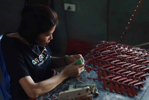 Hanoi: Handfächer-Dorf und Bambuslibellen-Dorf & Mittagessen