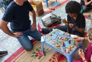 Hanoi: Handfächer-Dorf und Bambuslibellen-Dorf & Mittagessen