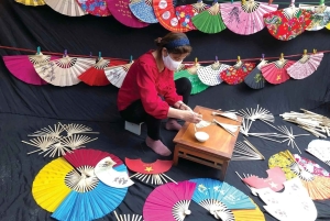 Hanoi: Handfächer-Dorf und Bambuslibellen-Dorf & Mittagessen