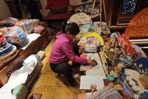 Hanoi: Handfächer-Dorf und Bambuslibellen-Dorf & Mittagessen