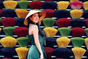 Hanoï : village des chapeaux et village de l'encens ou atelier de parfum