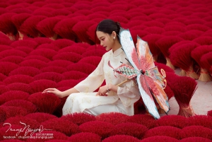 Hanoï : village des chapeaux et village de l'encens ou atelier de parfum