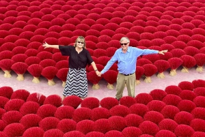 Hanoï : village des chapeaux et village de l'encens ou atelier de parfum