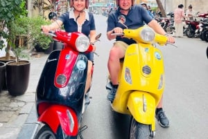 Hanois højdepunkter på Vespa-tur med streetfood og sjov