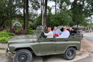 Historisk og kulturel jeep-udflugt i Hanoi (ny aktivitet)