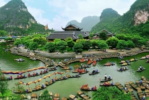 Vanuit Hanoi: Hoa Lu, Bai Dinh, Trang An, Tam Coc en Mua Cave