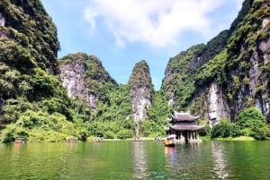 Hanoi: Heldagstur til Hoa Lu, Trang An/Tam Coc og Mua-grotten