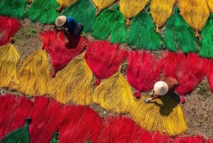Hanoi: Hoi Village Mat Weaving Village Guided Tour with Meal