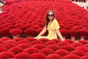 Hanoi: Weihrauchdorf, Hut- und Lackkunst-Tour