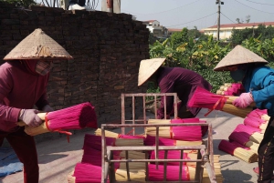 Hanoi: Incense Village, Hat, Lacquer Artisan ''SMALL GROUP''