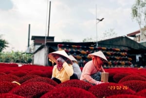 Hanoi: Weihrauchdorf, Hutdorf, Lackkunst „KLEINE GRUPPE”