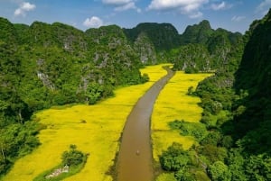 Hanoi: Dagsutflykt till rökelsebyarna och Ninh Binh Hoa Lu Trang An