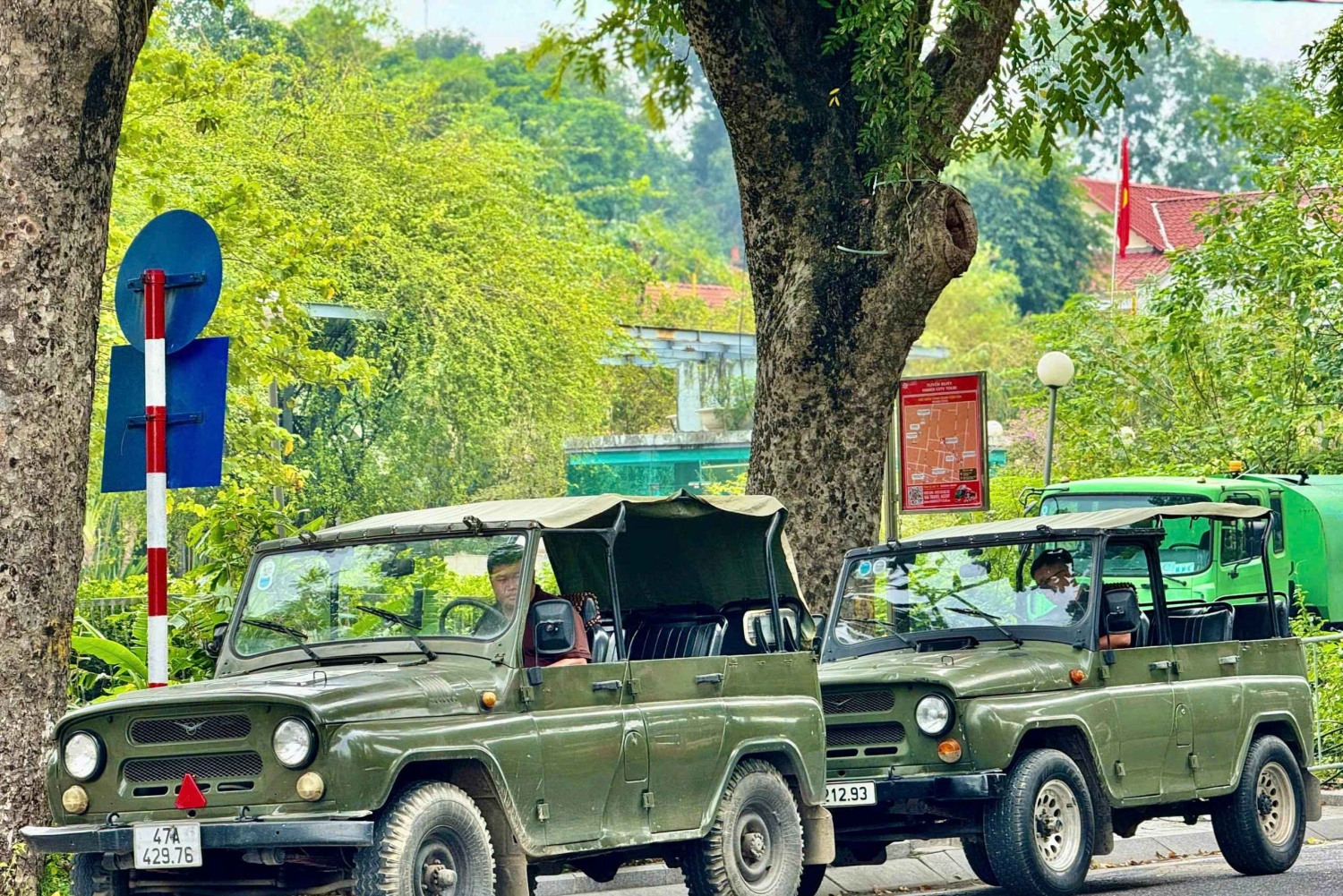 Hanoi: Madtur i jeep med kvindelige guider