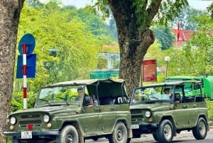 Hanoi: Madtur i jeep med kvindelige guider