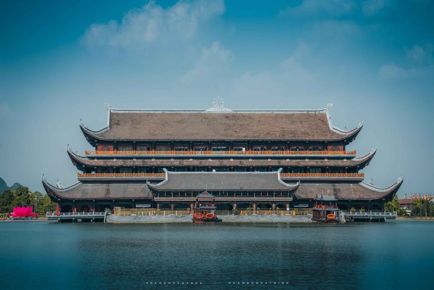 Hanoi Keo Pagode oder Tam Chuc Die größte Pagode der Welt