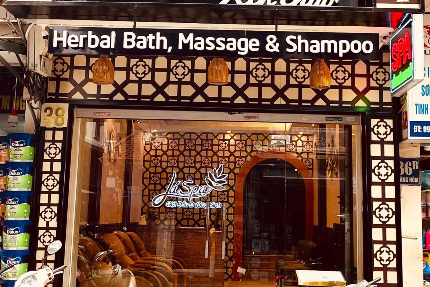 Hanoi: Lá Spa Masaje corporal 60 minutos con aceite