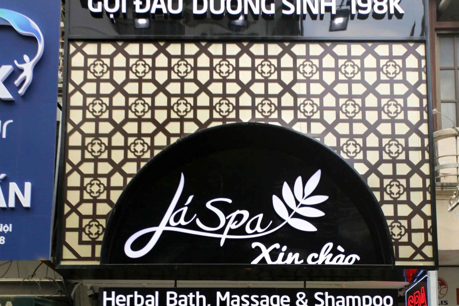 ハノイ Lá スパ マッサージ 38: コンボシャンプー＆ボディマッサージ 120 分