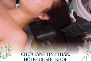 ハノイ Lá スパ マッサージ 38: コンボシャンプー＆ボディマッサージ 120 分