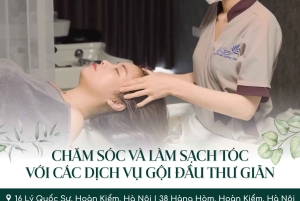 ハノイ Lá スパ マッサージ 38: コンボシャンプー＆ボディマッサージ 120 分