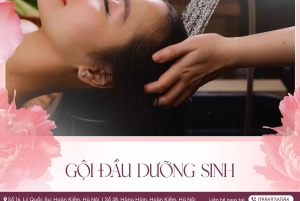 ハノイ Lá スパ マッサージ 38: コンボシャンプー＆ボディマッサージ 120 分