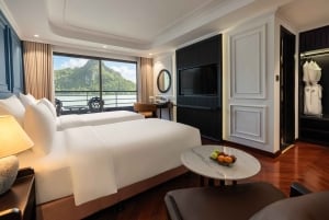 ハノイ：ランハ湾2D1Nラグジュアリー6★クルーズ – カヤック＆アオエッチ