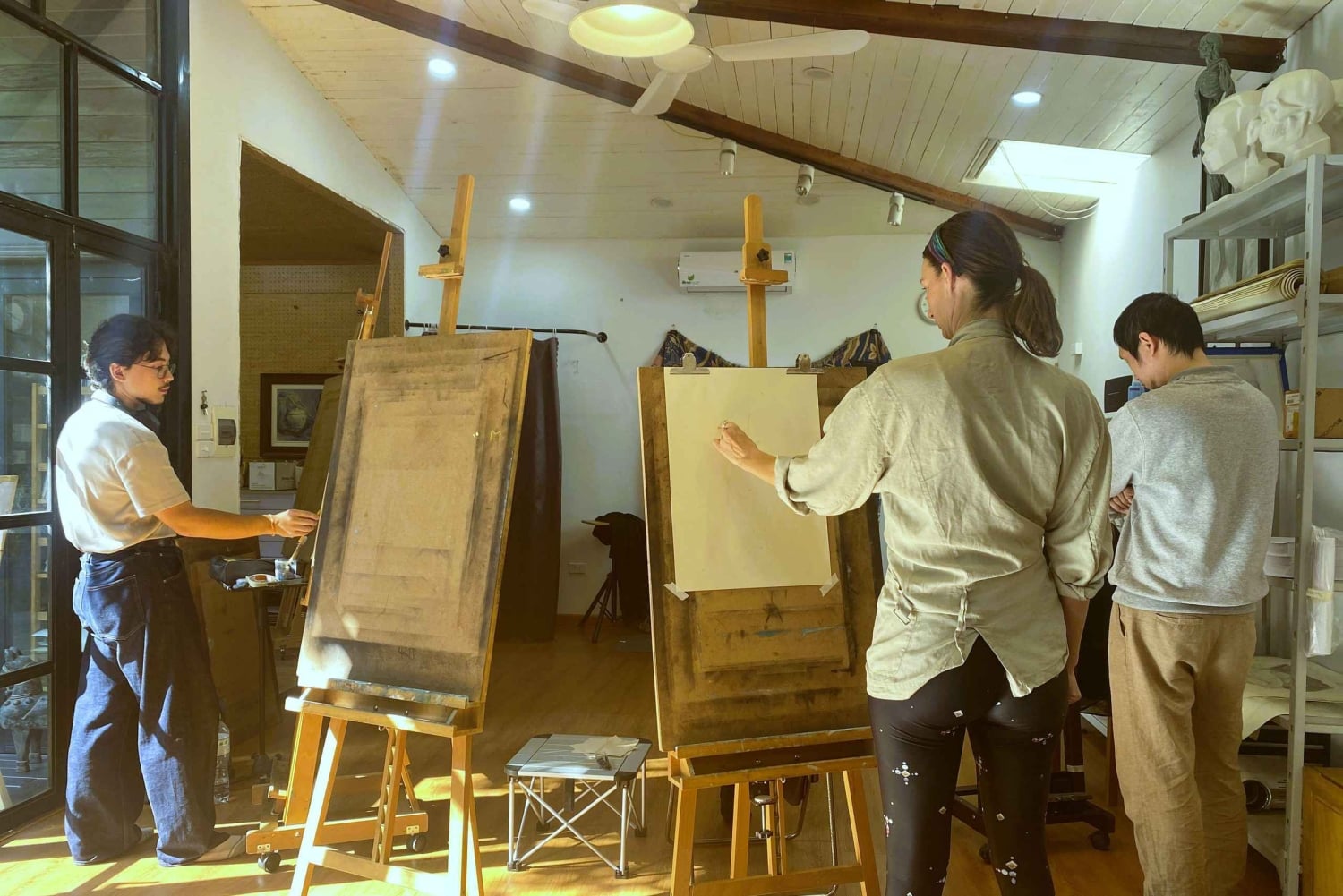 Hanoi: Livstegningskursus med kunstvejleder i Hanoi