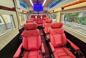 ハノイ：ニンビン行きのリムジンバスチケット（小グループバス）