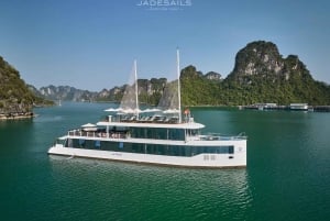 Hanoi: Luksuscruise i Lan Ha-bukten med Jade Sails og lunsjbuffé