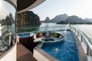 Hanoi: Luksuscruise i Lan Ha-bukten med Jade Sails og lunsjbuffé
