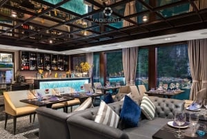 Hanoi: Crociera di lusso a vele di giada nella baia di Lan Ha con pranzo a buffet