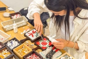 Hanoi: Mosaik-Workshop mit einem lokalen Künstler