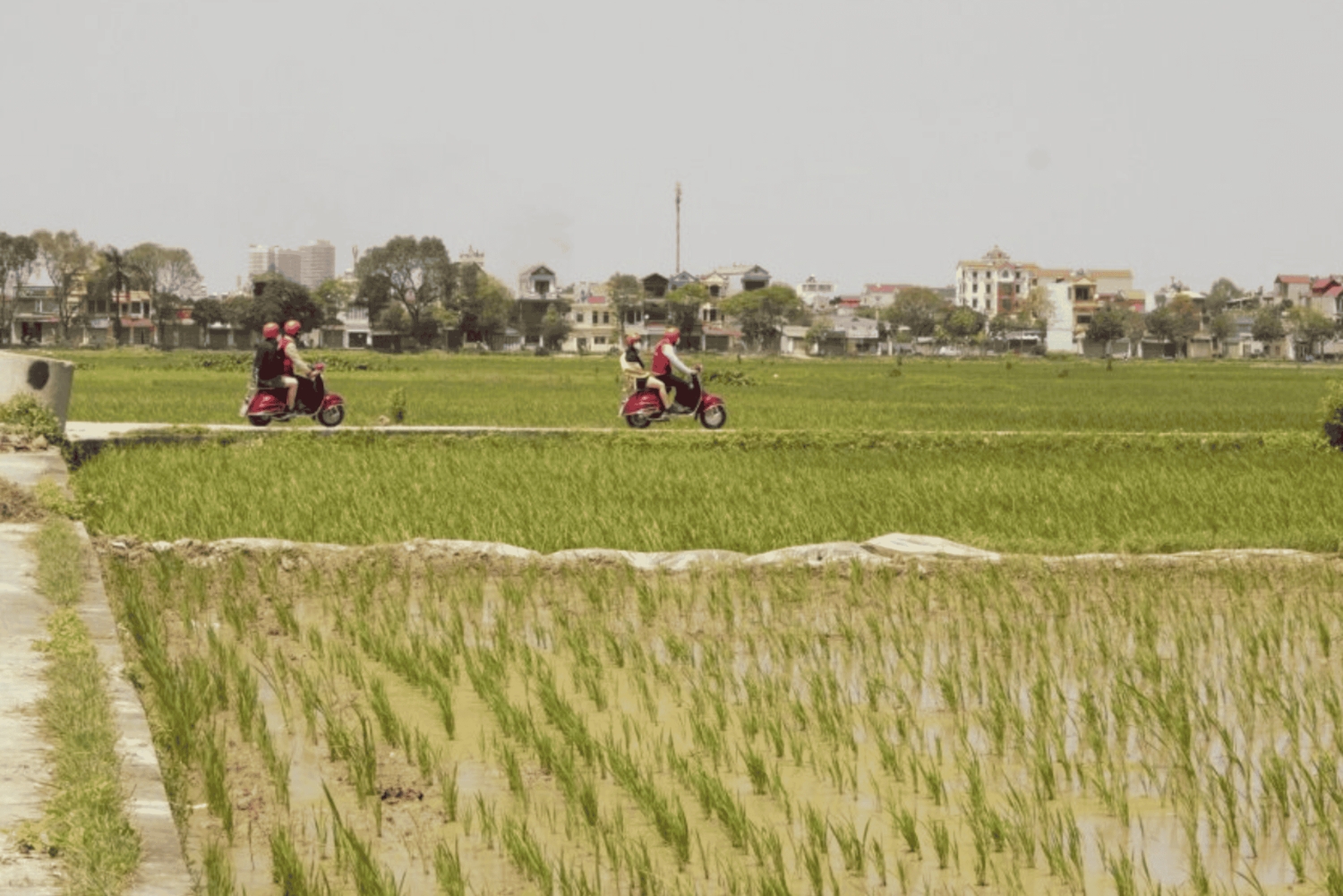 Wycieczka motocyklem po okolicy Hanoi