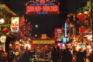 Hanoi Night Lights Food Tour på motorcykel