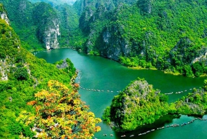 Hanoi: Ninh Binh 1 dag: Hoa Lu, Trang An/Tam Coc och Mua-grottan