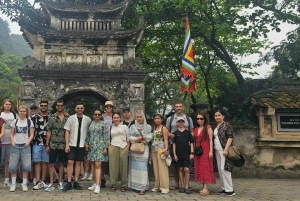 Hanoi: Ninh Binh 1 dag: Hoa Lu, Trang An/Tam Coc och Mua-grottan