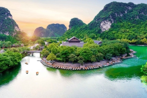 Hanoi: Ninh Binh 1 dag: Hoa Lu, Trang An/Tam Coc och Mua-grottan