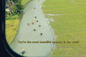 Hanoi Ninh Binhin karhujen turvapaikka tai Trang An, Mua-luola, Hoa Lu